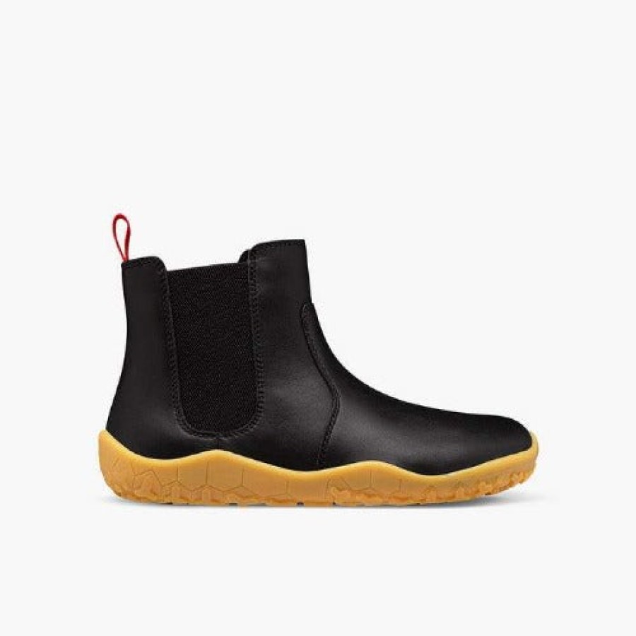 Kids Vivobarefoot | Vivobarefoot Fulham Boot Leather