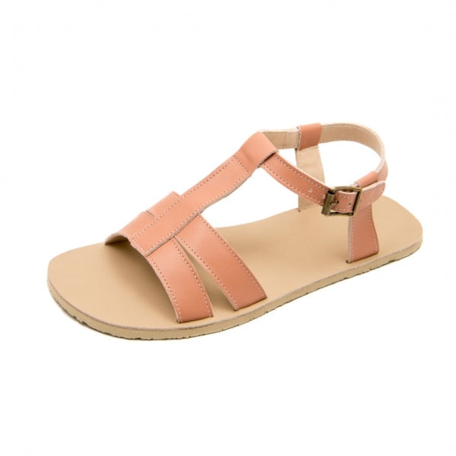 Women ZeaZoo | Zeazoo Freya Sandals Rose-Beige