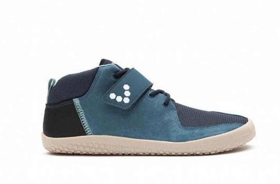 Kids Vivobarefoot | Vivobarefoot Primus Bootie Leather Indigo